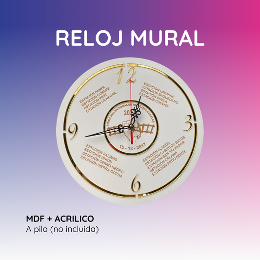 RELOJ MURAL