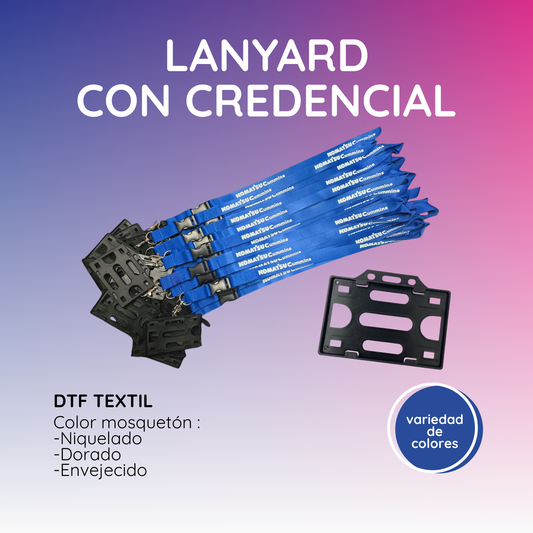 LANYARD CON CREDENCIAL
