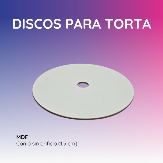 Discos para torta