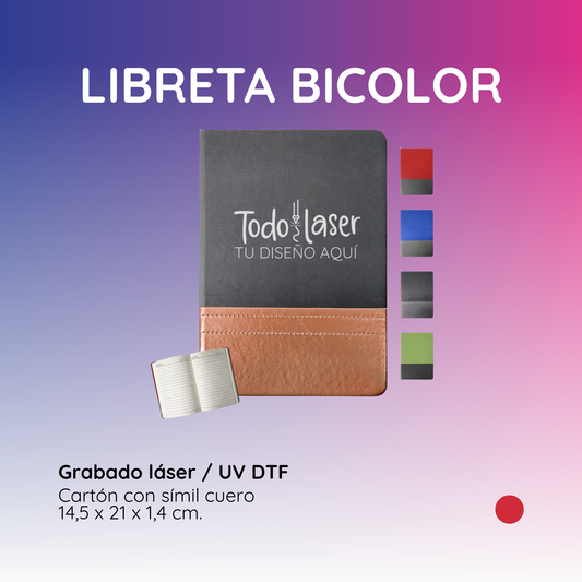 LIBRETA BICOLOR