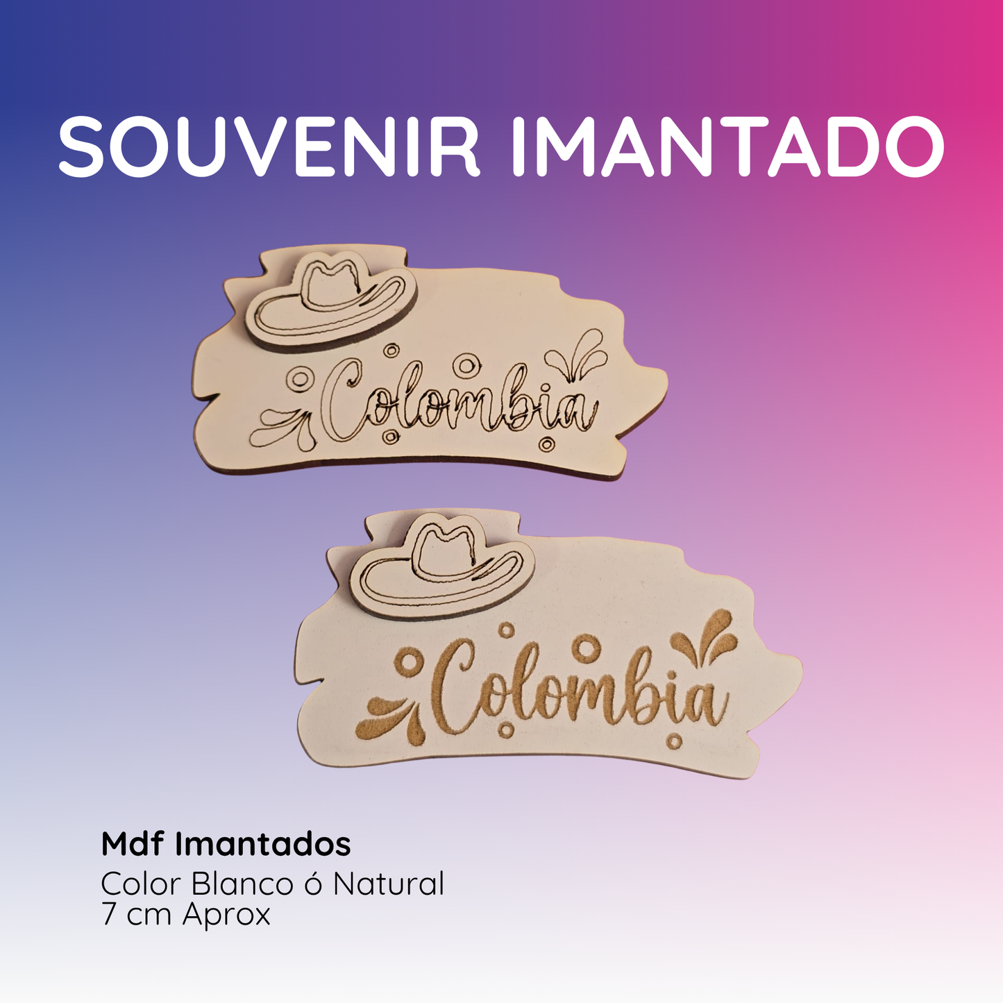 SOUVENIR IMANTADO