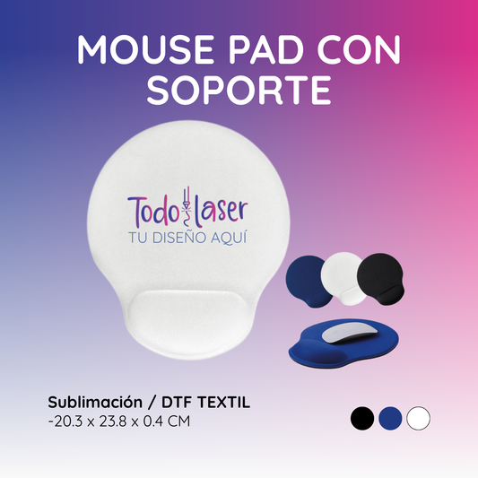 MOUSE PAD CON SOPORTE